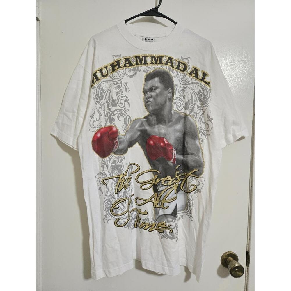 XX-Large - Muhammad Ali Pro Power Shirt Short Sleeve #H10h